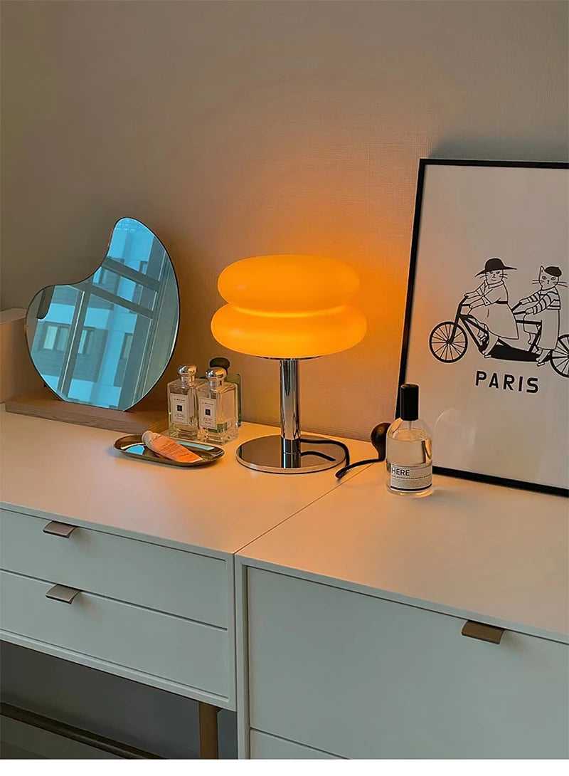 Nordic LED Table Lamp: Modern Interior Lighting Fixture for Dining, Bedroom & Home Décor | Elegant Bedside & Desk Night Light