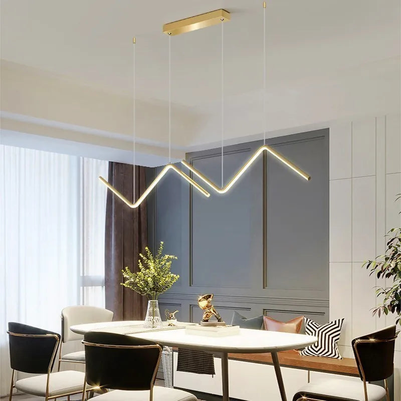 Modern Minimalist Nordic LED Pendant Light Hanging Chandelier