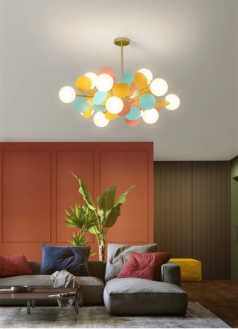 Creative Designer Nordic Chandelier for Bedrooms & Living Rooms