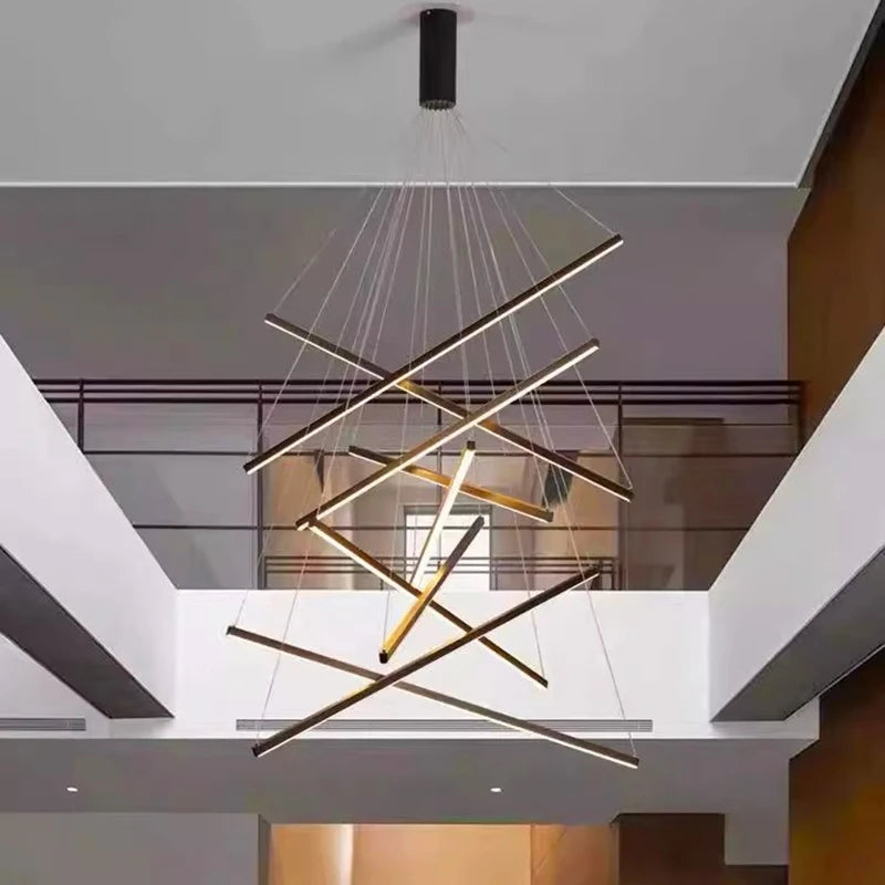 Modern Ceiling Chandelier Elegant Hanging Light Fixture for Dining & Living Room Decor