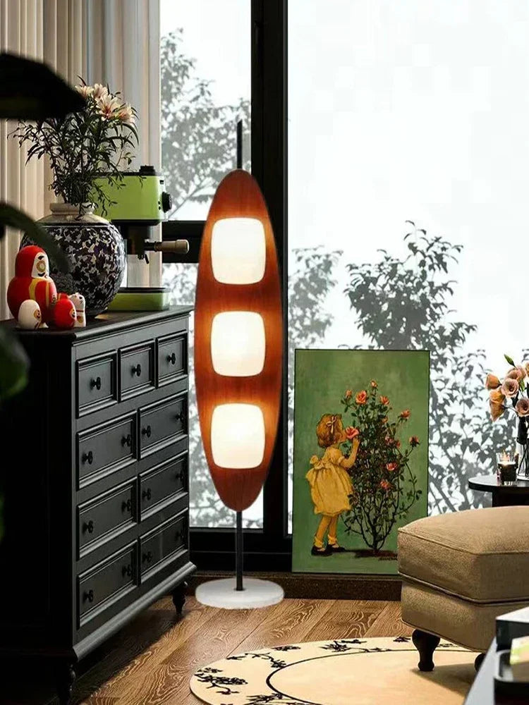 Modern Sailboat Floor Lamp With Minimalist Light Fixture for Living Room & Bedroom Decor