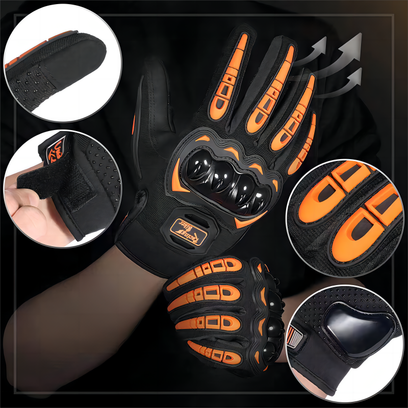Touch Screen Motorcycle Gloves  Biker Motorcyclist Breathable  Motocross Mtb Fall Protection Men's Cycling Bicycle Driving