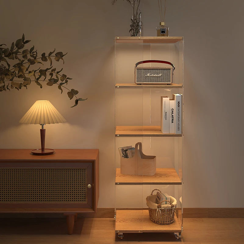 ✨ Stylish & Functional Home Bookcase: Sleek Living Room Organizer, Storage Cabinet, and Display Shelf for Bedroom & Office