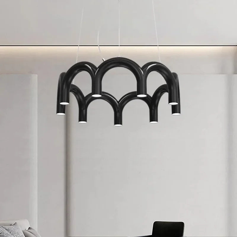 Luxury U-Shaped Chandelier Linear Light for Bedrooms, Kitchens & Luxury Bars