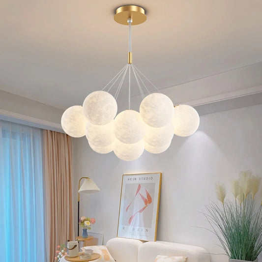 Gorgeous Bubble Chandelier Remote Controlled LED Lights for Kids & Adults