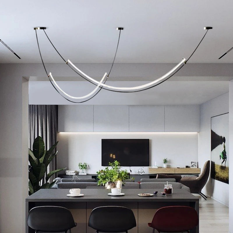 Modern Nordic LED Pendant Light for Living Room & Dining Rooms