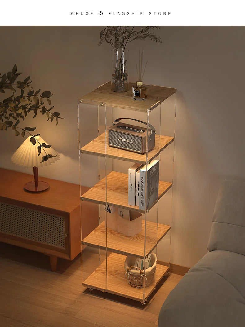 ✨ Stylish & Functional Home Bookcase: Sleek Living Room Organizer, Storage Cabinet, and Display Shelf for Bedroom & Office