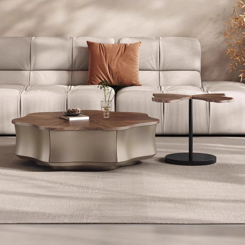 Luxury Aesthetic Tea Table – Space-Saving Furniture for Modern Home Décor
