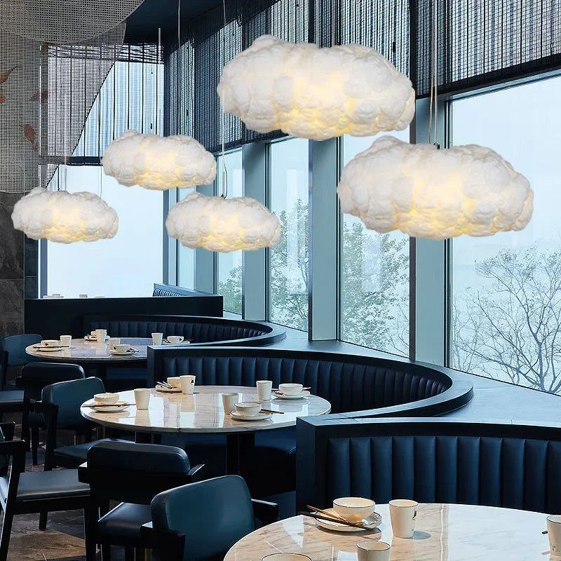 Modern Premium Floating Cloud LED Pendant Light Chandelier