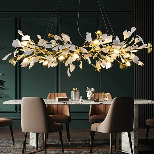 Leaf Chandeliers To Add a Touch of Nature Your Dining and Living Room Décor