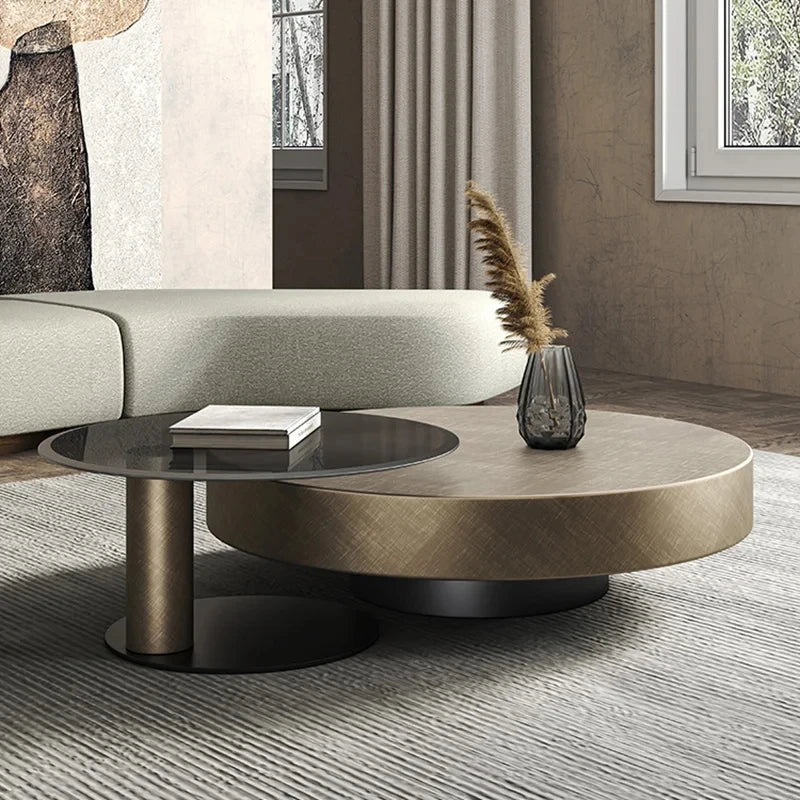 Minimalist  Round Coffee  Table for Home Interiors