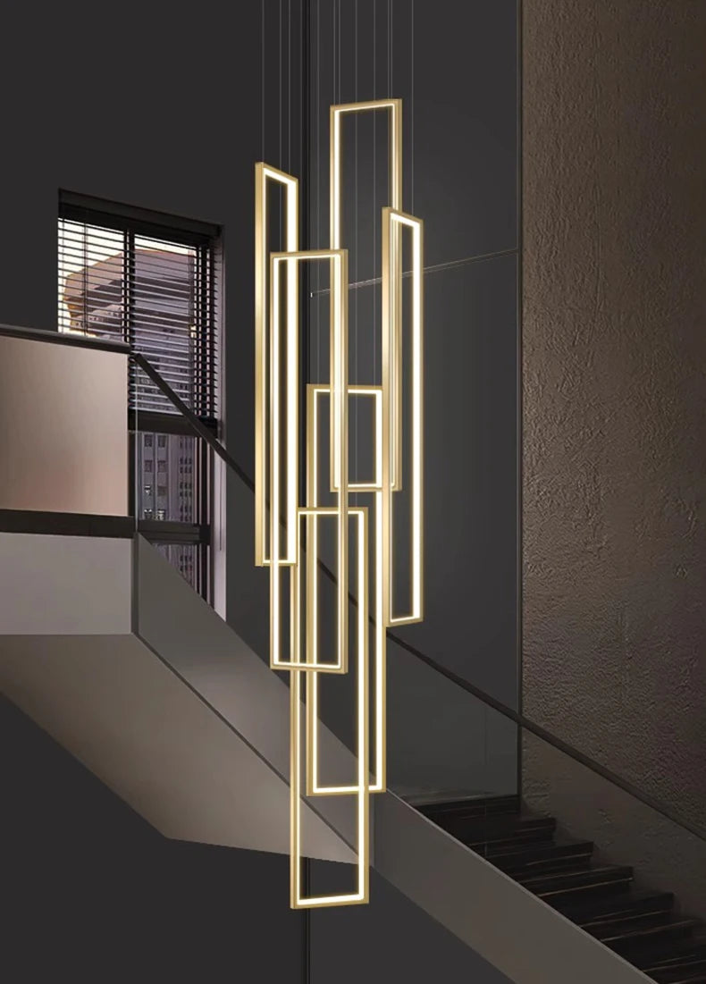 Modern Led Lights Pendant Lamps Perfect for Living Rooms & Staircases