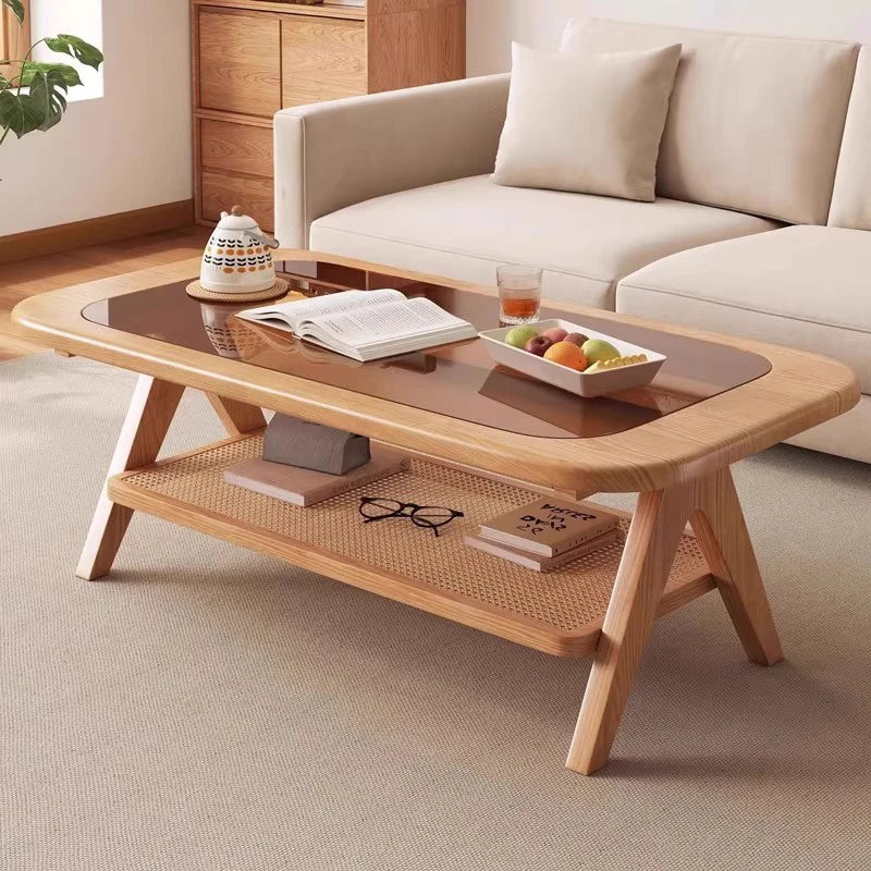 Glamour Vintage Coffee Table – Japanese & French Inspired Home Accent Table