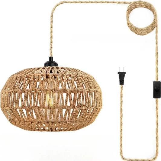 Wooden Lantern Chandelier Retro Ceiling Light for Your Home