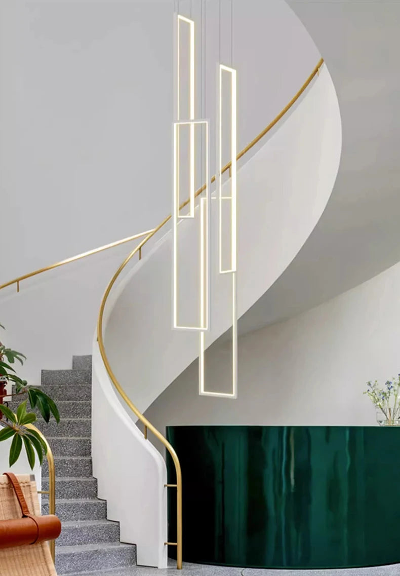 Modern Led Lights Pendant Lamps Perfect for Living Rooms & Staircases