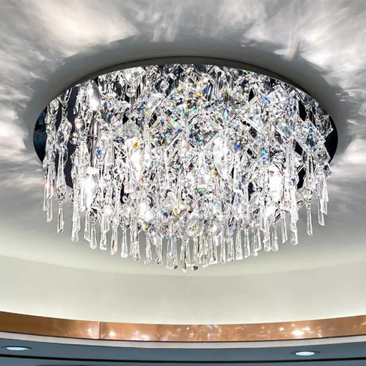 Luxury Lustre LED Ceiling Light for Living Room and Bedroom Décor