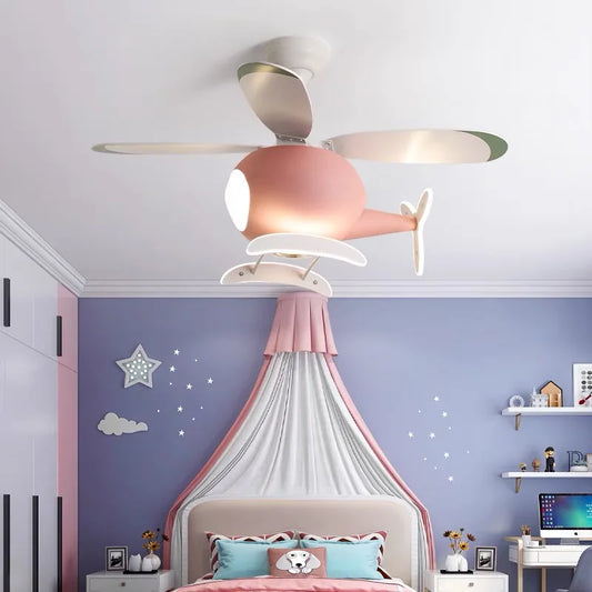 Futuristic Aircraft Light Fixture Perfect for Bedrooms & Nurseries