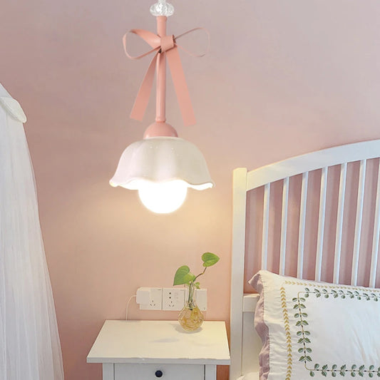 Soft & Stylish LED Chandelier for Girls’ Room Decor