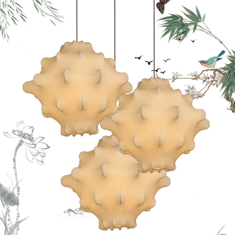 Nordic Italy Minimalist Pineapple LED Chandelier For Villa Living Room