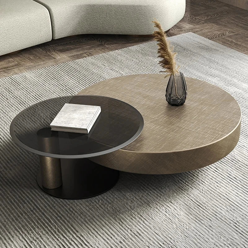 Minimalist  Round Coffee  Table for Home Interiors