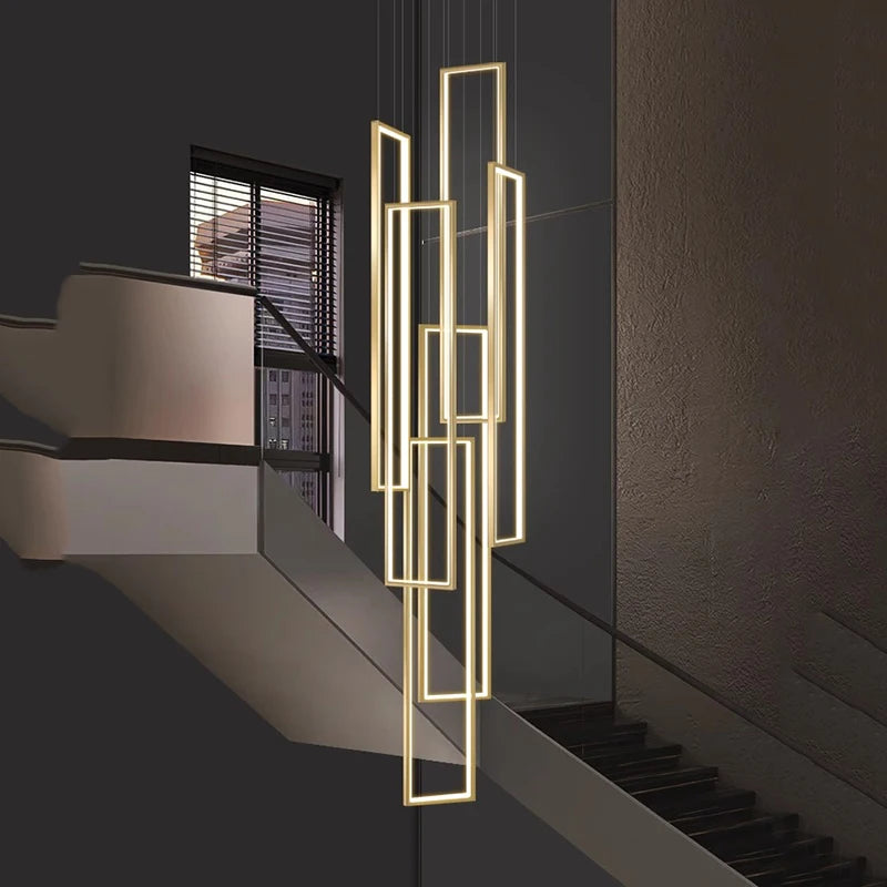 Modern Led Lights Pendant Lamps Perfect for Living Rooms & Staircases