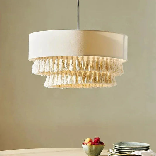 Modern Fabric Chandelier