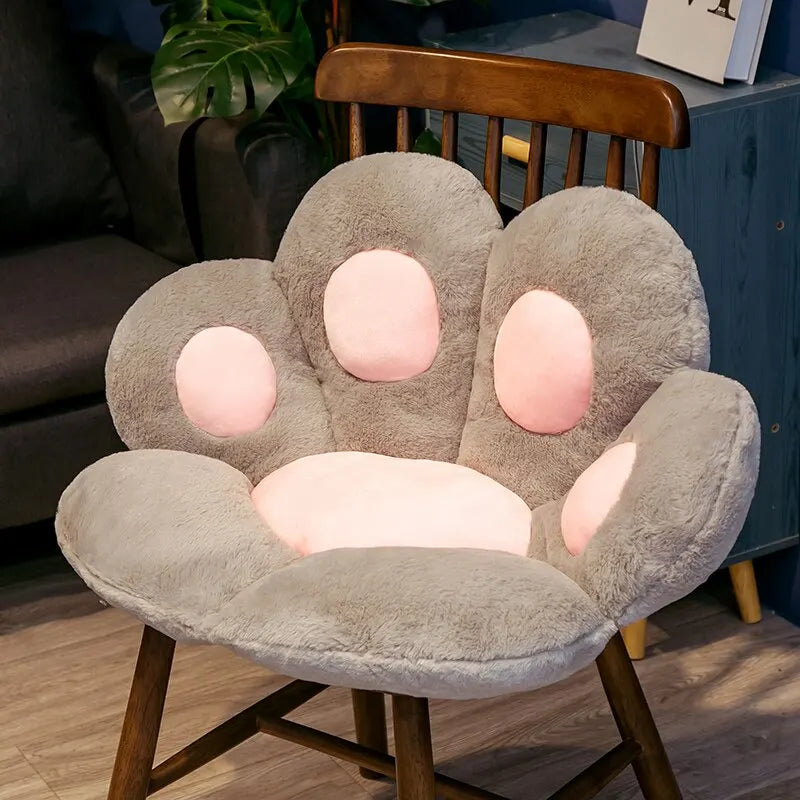 Kawaii Cute Cat Paw Shaped Pillow Seat Cushion 70*60cm