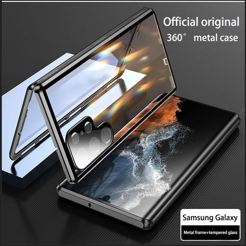 Samsung Galaxy S24 S23 S22 S21 Ultra 360° Magnetic Case