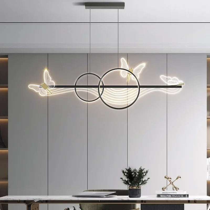 Butterfly LED Pendant Lamp The Perfect Chandelier for Restaurants & Homes