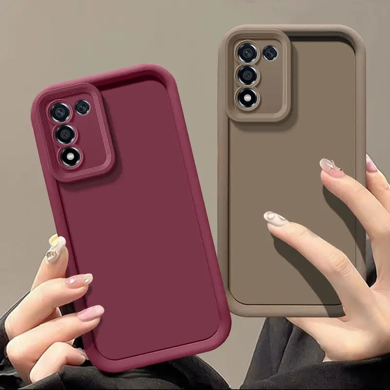 Candy Bumper Case for Samsung Galaxy S21, S22, S23 & S24 Series – Stylish Soft Lines & Ultimate Protection!