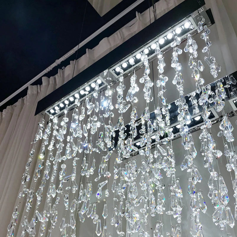 Crystal Clear Chandelier That Transforms Every Space