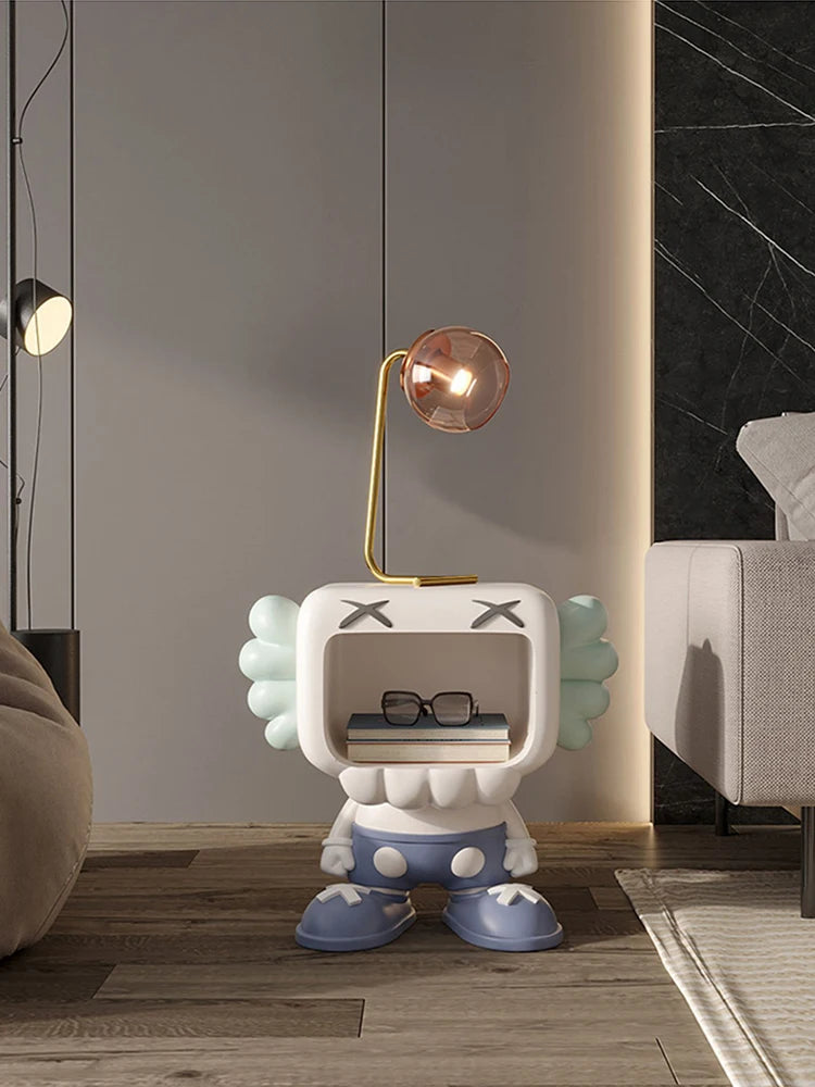 Stylish Nordic Side Table for Living Room | Modern Bedside Cupboard & Trendy Coffee Table for Home Decor