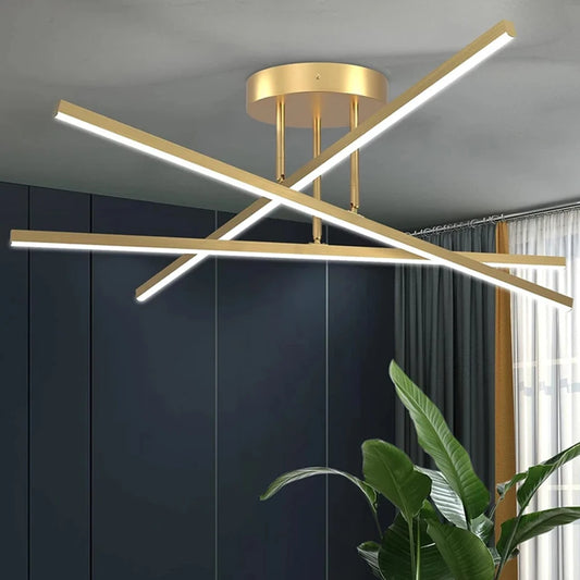 Sleek & Elegant Nordic Ceiling Chandelier Perfect Fusion of Style & Function
