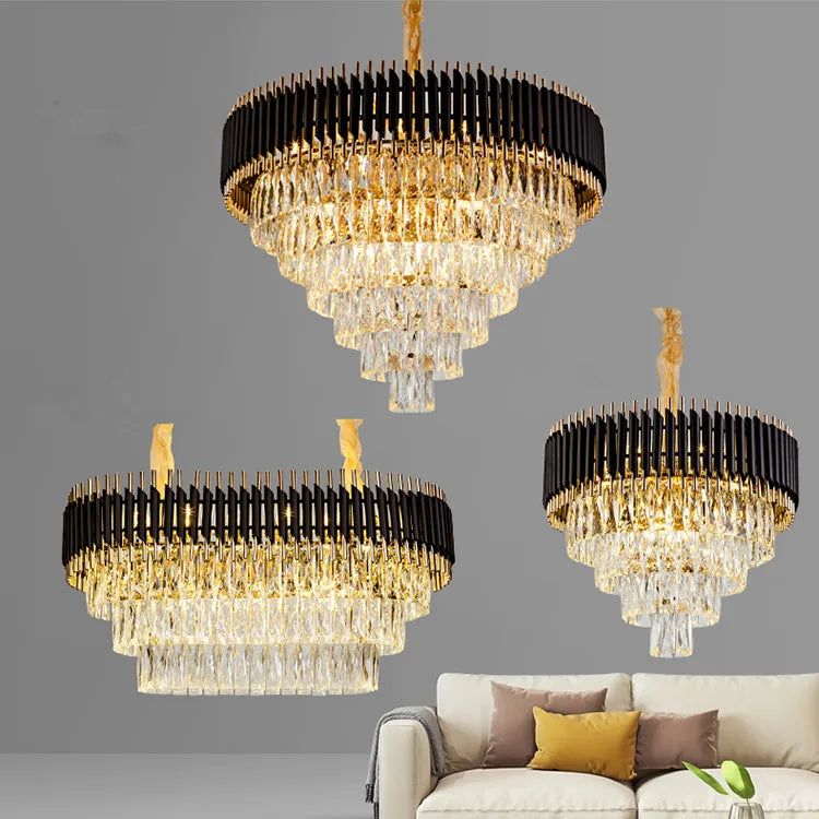 Stunning K9 Crystal Chandeliers Luxury Lighting to Add Sparkling Elegance and Glamour to Your Home