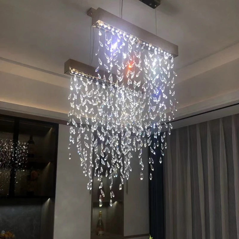 Crystal Clear Chandelier That Transforms Every Space