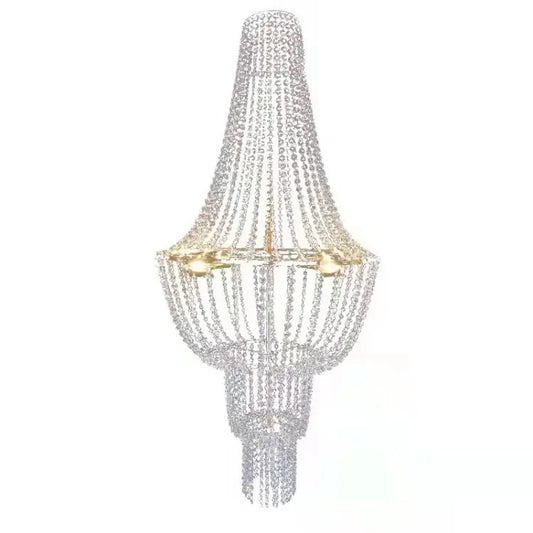 Beautiful Vintage Crystal Ceiling Shade Chandelier To Transform Any Space