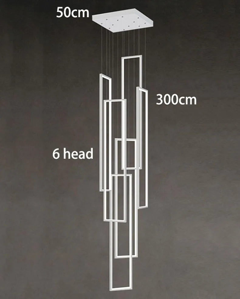 Modern Led Lights Pendant Lamps Perfect for Living Rooms & Staircases