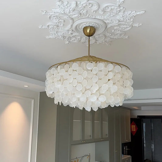 Retro Art Shell Lamp Elevate Your Space