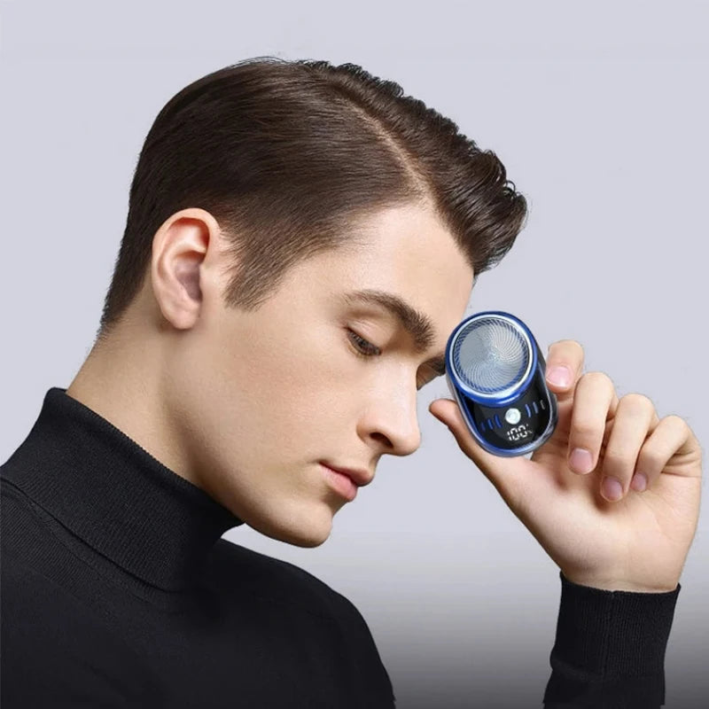 Ultimate Men's Electric Shaver: USB Rechargeable Portable Razor for Effortless Grooming On-the-Go