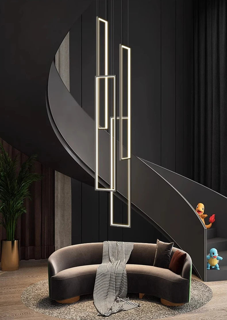 Modern Led Lights Pendant Lamps Perfect for Living Rooms & Staircases