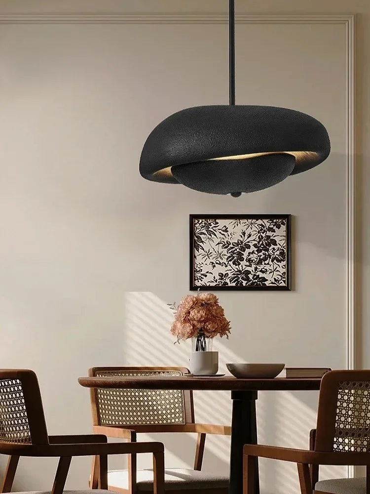 Japanese Style LED Pendant Light Perfect For Study, Bedroom & Living Room