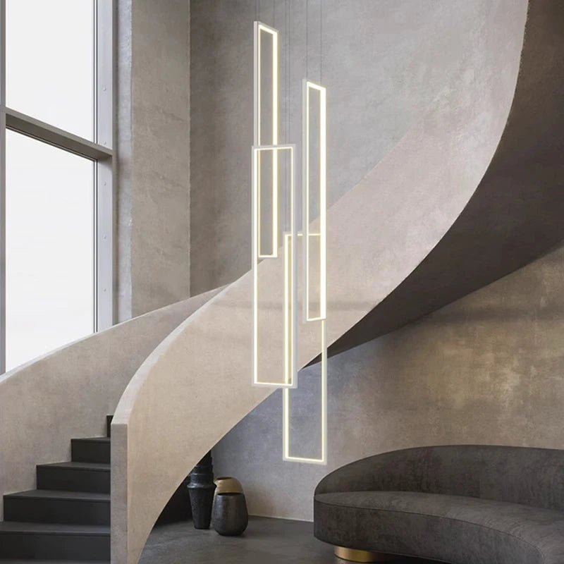 Modern Led Lights Pendant Lamps Perfect for Living Rooms & Staircases