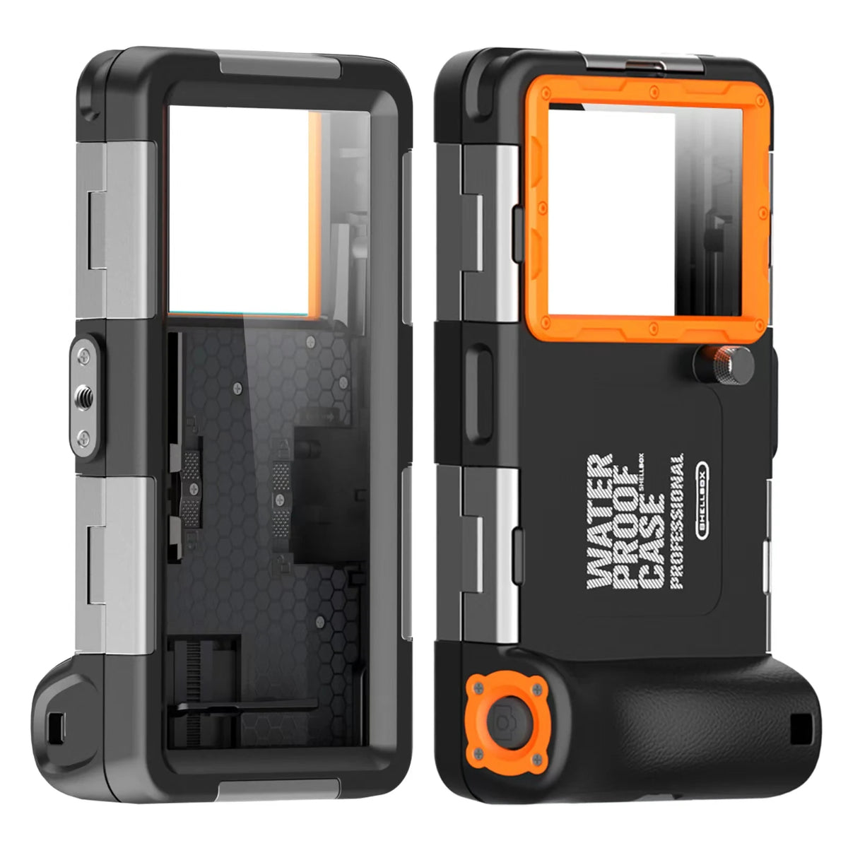 Dive Deep with Confidence: 15M Waterproof Professional Diving Phone Case for iPhone & Samsung S24/S23 Ultra!