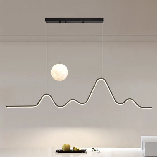 Moonlight Pendant Lights Minimalist Lighting for Modern Interiors