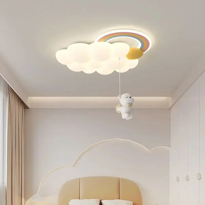 SkyLuma Nordic Cloud Ceiling Light  for Whimsical Girls' and Nursery Spaces