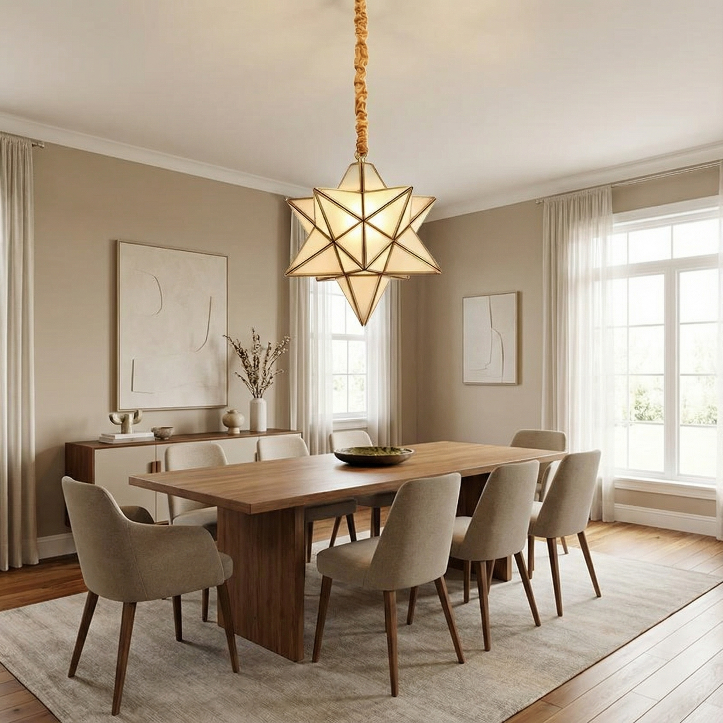 American Hanging Pendant Light for Entrance Foyer, Bedroom & American Restaurants