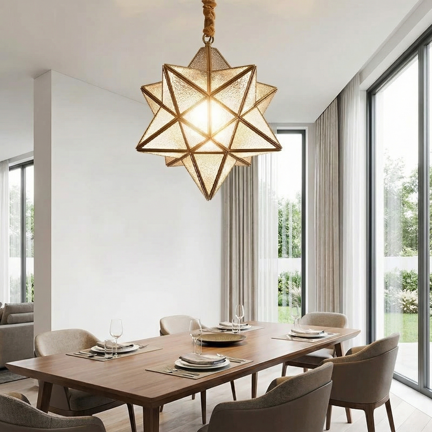 American Hanging Pendant Light for Entrance Foyer, Bedroom & American Restaurants