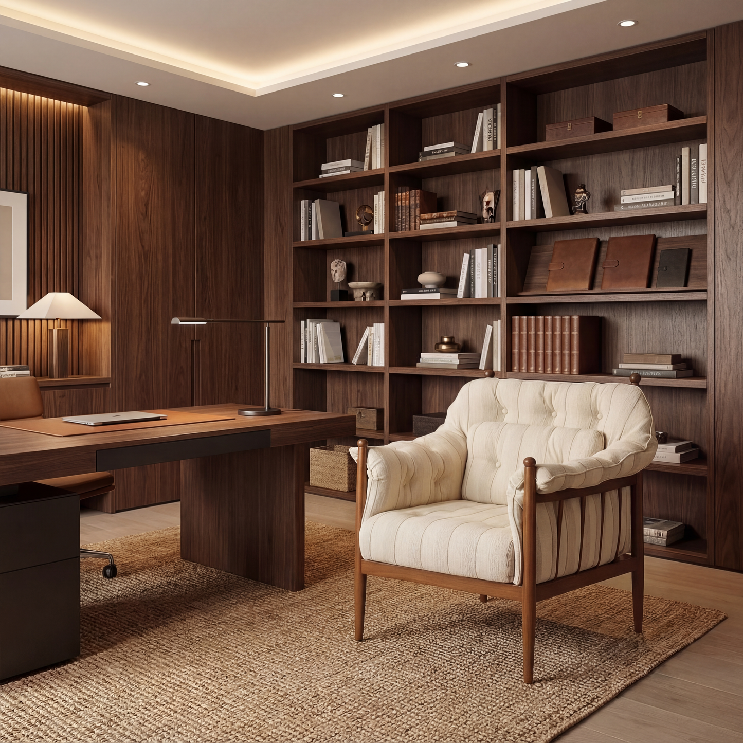 Stylish & Comfy Wooden Lounge Chair For Living Room & Other Spaces”