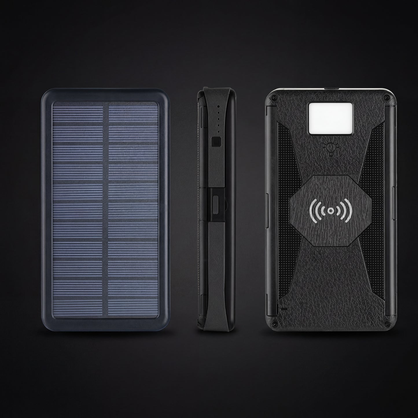 Solar Wireless Power Bank Built for Travel & Camping