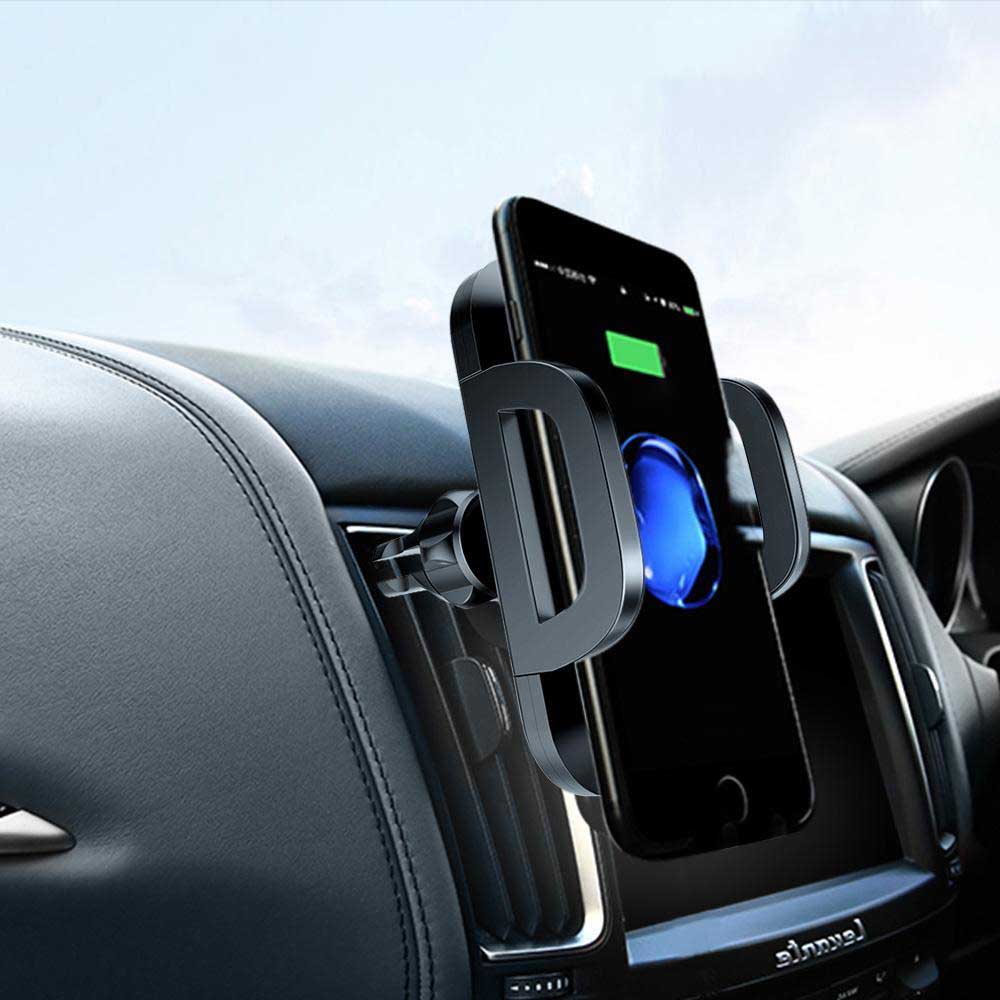 Smart Car Mount with Wireless Charging